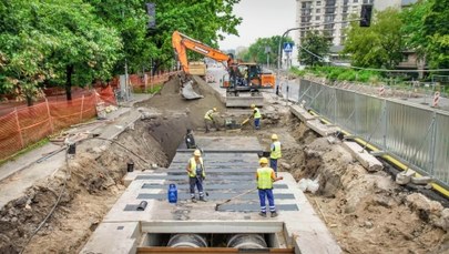 Kolejne utrudnienia w związku z budową tramwaju na Wilanów