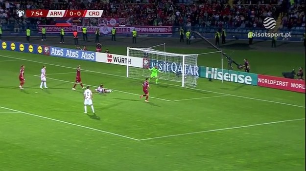 Reprezentacja Chorwacji pokonała na wyjeździe Armenię 1:0 w meczu eliminacji mistrzostw Europy.