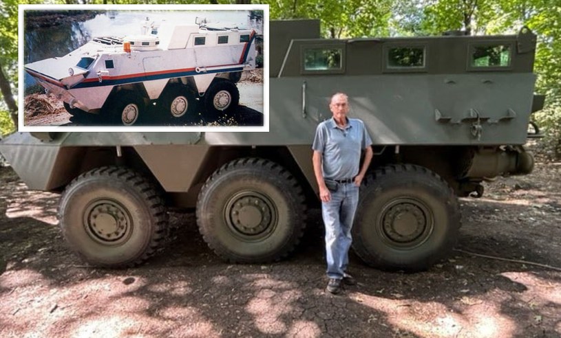 Jak dowiadujemy się ze zdjęć zamieszczonych w mediach społecznościowych, szeregi ukraińskiej armii zasilił ekstremalnie rzadki pojazd opancerzony typu VRAC (Catastrophe Areas Recovery Vehicle).