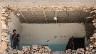 Domy w Maroku zamieniły się w ruiny. Skalę zniszczeń widać na filmach