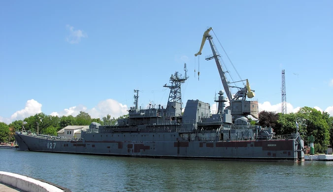 Atak na stocznię w Sewastopolu. Ukraińcy uszkodzili dwa rosyjskie okręty