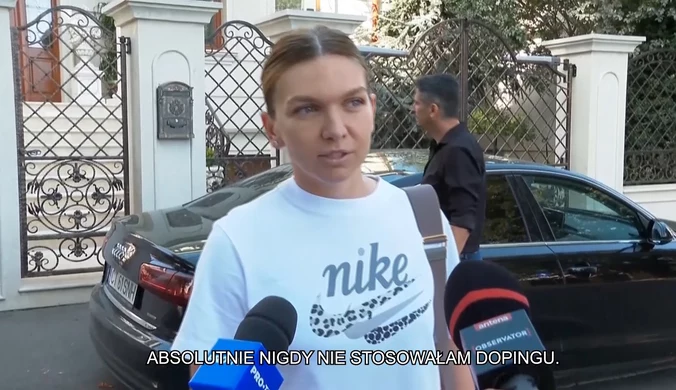 Simona Halep odniosła się do dyskwalifikacji za doping: Jestem w szoku. WIDEO