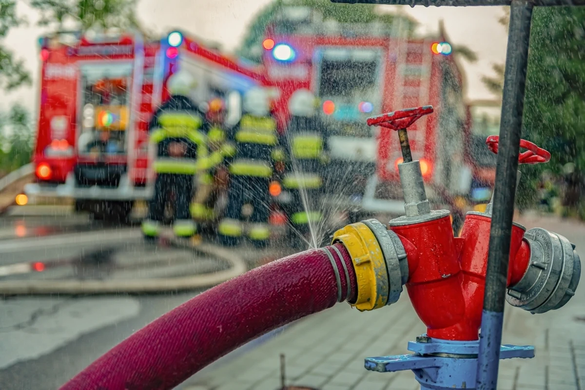 Dwie osoby zostały ranne w wyniku pożaru stolarni w Gorzycach koło Wodzisławia Śląskiego (woj. śląskie). Na miejsce wezwano śmigłowiec Lotniczego Pogotowia Ratunkowego. 