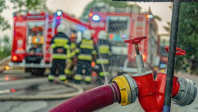 ​Pożar stolarni w Gorzycach w Śląskiem. Dwie osoby ranne