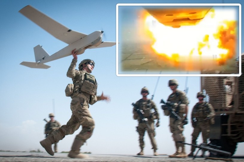 W mediach społecznościowych pojawiło się nagranie dokumentujące niewiarygodną akcję amerykańskiego drona RQ-20 Puma. UAV oberwał rosyjskim pociskiem przeciwlotniczym i jak gdyby nigdy nic... poleciał dalej!