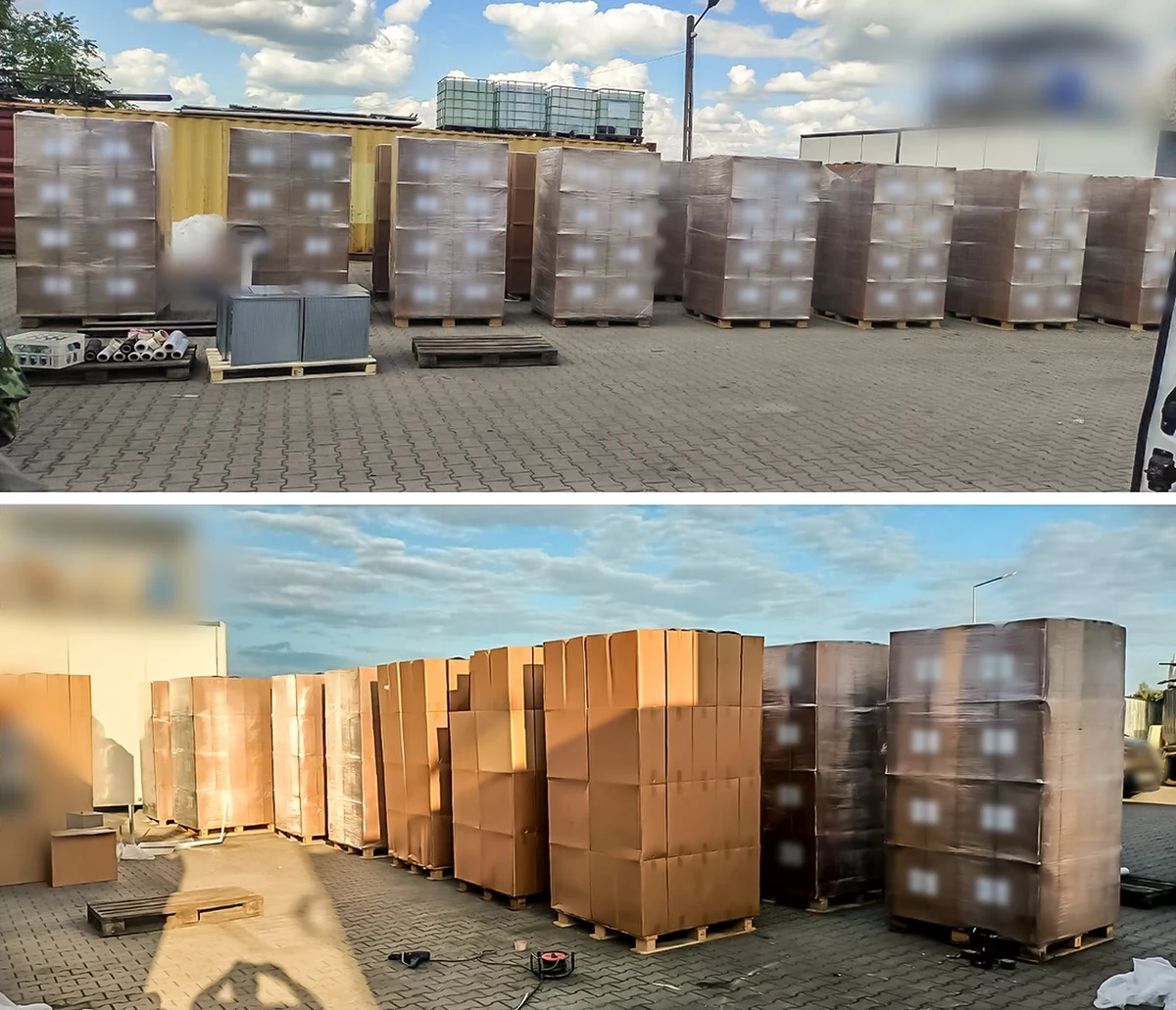 Policjanci z CBŚP rozbili gang, który produkował nielegalne papierosy. CBŚP wspólnie z funkcjonariuszami Straży Granicznej oraz KAS przejęli ponad 14 ton krajanki tytoniowej oraz ponad 15 mln sztuk papierosów. Zatrzymano pięć osób.