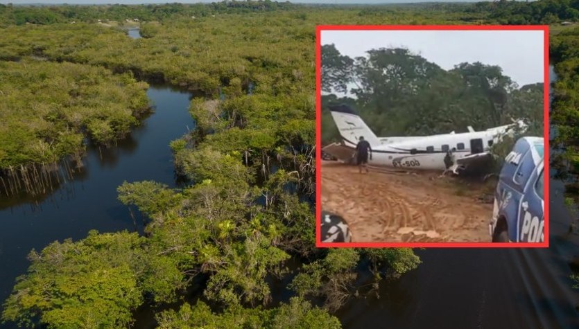 Brazil: Plane crash in the Amazon.  14 people died