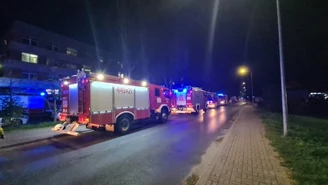 Pożar szpitala w Żaganiu. Ewakuowano 50 pacjentów