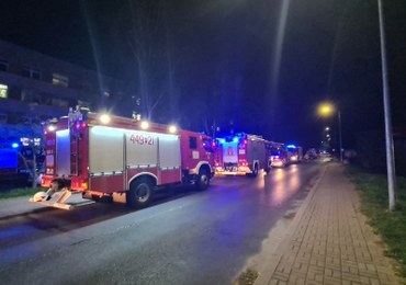 Pożar szpitala w Żaganiu. Ewakuowano pacjentów