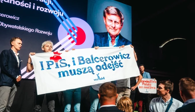 Aktywiści przerwali wykład L. Balcerowicza. Dosadna reakcja sali
