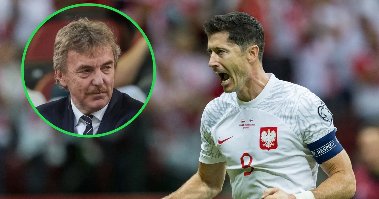 Zbigniew Boniek i Robert Lewandowski