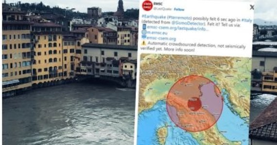 Kilka minut po piątej rano, na północy Włoch zatrzęsła się ziemia. Wstrząsy o magnitudzie 5,1 odczuwalne były we Florencji i Prato. Obecnie nie ma informacji o zniszczeniach i ewentualnych poszkodowanych.