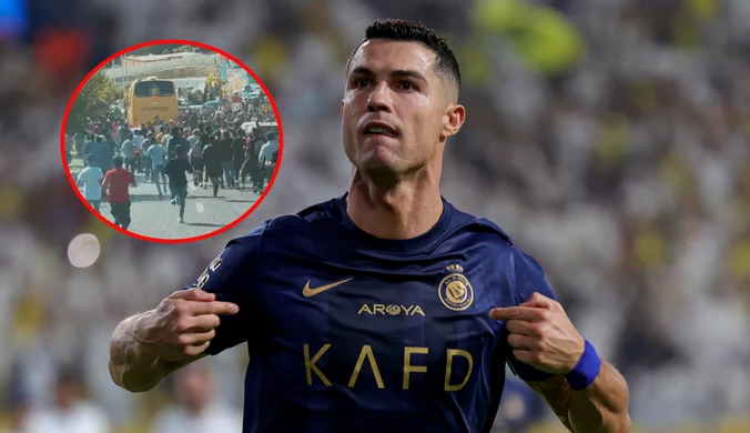 Iran oszalał po przyjeździe Cristiano Ronaldo. Niesamowite sceny. Co za obrazki!