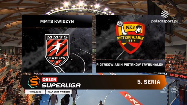 Skrót meczu ORLEN SuperLigi: MMTS Kwidzyn - Piotrkowianin Piotrków Trybunalski 27:27 (k. 29:31).