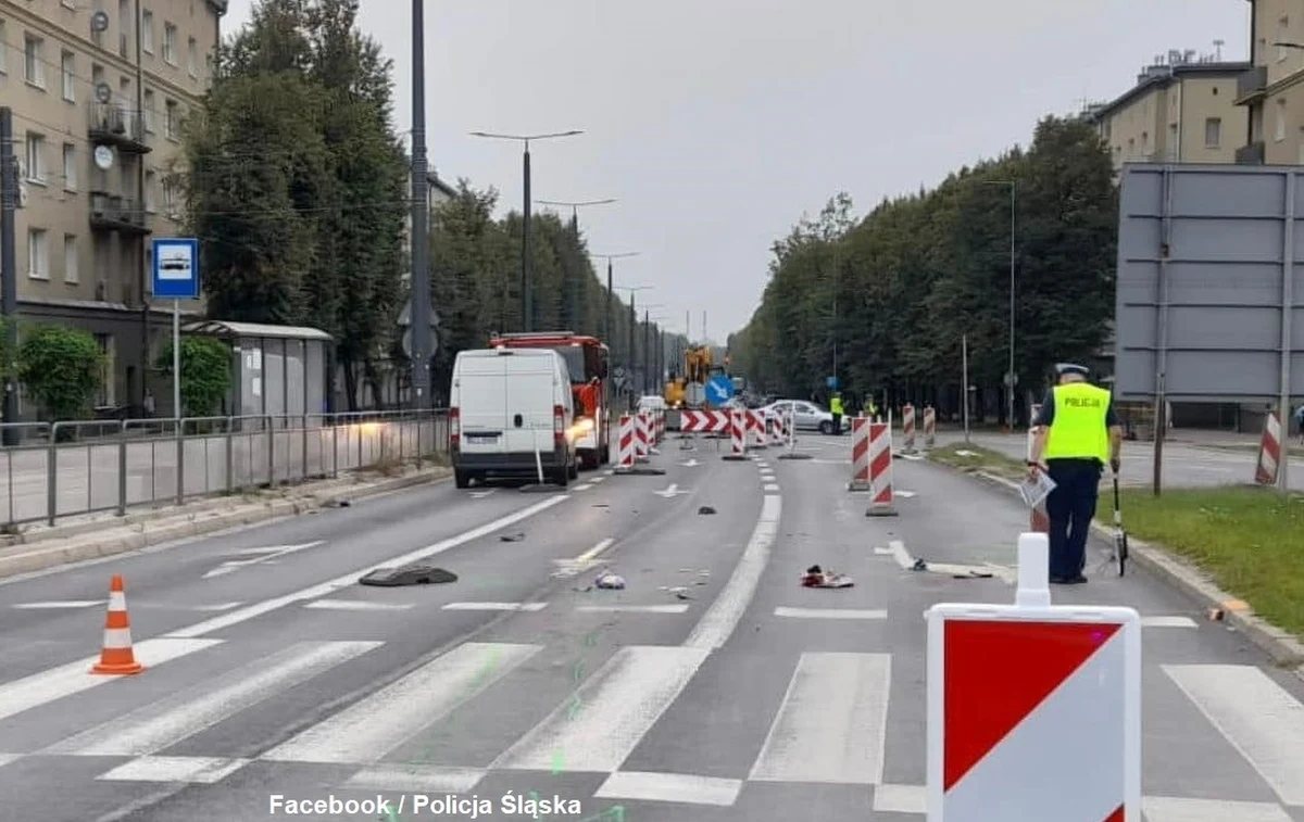 Śmiertelny wypadek na przejściu dla pieszych w centrum Częstochowy. Nie żyje 64-letnia kobieta.