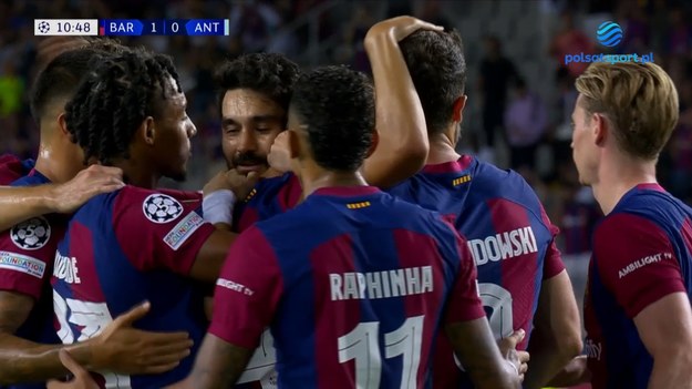 FC Barcelona - Royal Antwerp 1-0, Joao Felix.

Pełne prawa do transmisji Ligi Mistrzów w sezonie 2023/24 w Polsce posiada Grupa Polsat, która pokazuje rozgrywki od sezonu 2018/2019. Transmisje Ligi Mistrzów można oglądać w tv na kanałach Polsat Sport Premium. Mecze Ligi Mistrzów można obejrzeć również online live stream na  Polsat BOX Go   Oglądaj wygodnie gdziekolwiek chcesz: na komputerze, na tablecie, na smartfonie, na Smart TV. Relacje i wyniki meczów na  sport.interia.pl 
W tekście zawarto link serwisu partnerskiego.

