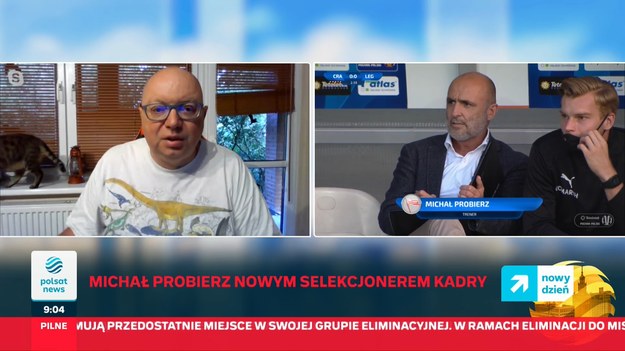 Radosław Nawrot na antenie Polsat News skomentował wybór Michała Probierza na selekcjonera piłkarskiej reprezentacji Polski.     