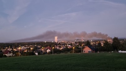 Pożar budynku gospodarczego w Lędzinach na Śląsku