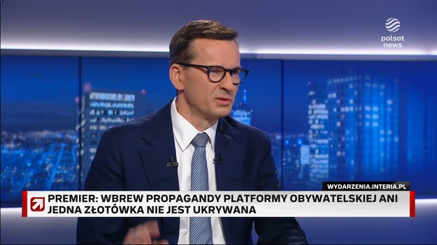 Piotr Witwicki pytał Mateusza Morawieckiego o konkurencję PiS z Platformą Obywatelską oraz którego z liderów PO Morawiecki uważa za większego przeciwnika. - Rafał Trzaskowski jest marionetką Tuska szczerze powiedziawszy - ocenił premier.- A jak wszyscy Polacy chcieliby zobaczyć do jakich korków doszłoby w Polsce, zatrzymania gospodarki, to niech przyjadą do Warszawy i zobaczą nie tylko jak zarządzali ściekami z Czajki, ale również jak zarządzają ruchem dzisiaj. Trzaskowski to jest po prostu marionetka Tuska. My się niczego nie obawiamy - zaznaczył Morawiecki.- Ale rzeczywiście sądzę, że jest taki plan Platformy, żeby podobnie jak 3,5 roku temu oni zamienili Kidawę-Błońską na Trzaskowskiego. I tak samo Tusk teraz. Jakoś mu nie idzie. Myślę, że podmienią Tuska na Trzaskowskiego - komentował w "Gościu Wydarzeń" Mateusz Morawiecki.