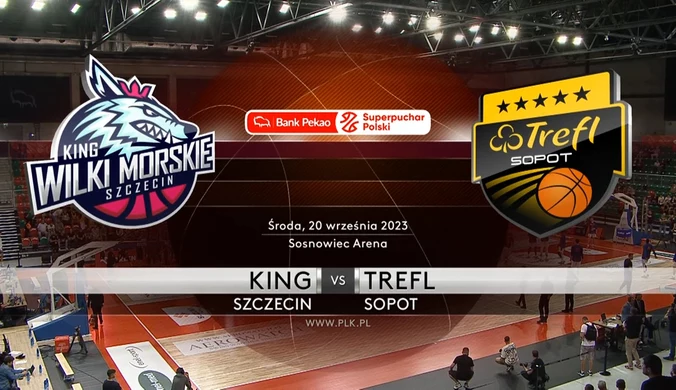 King Szczecin - Trefl Sopot 92:90. Skrót meczu. WIDEO