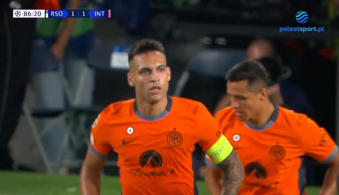 Liga Mistrzów. Lautaro Martinez! Dzięki temu trafieniu Inter Mediolan remisuje 1-1 z Realem Sociedad. WIDEO