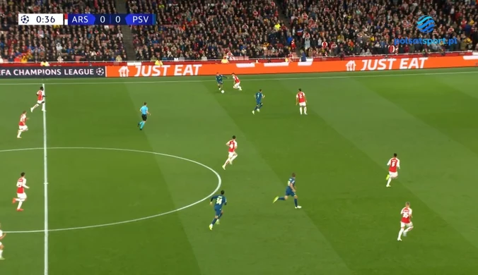 Liga Mistrzów. Arsenal – PSV 4-0. Skrót meczu. WIDEO