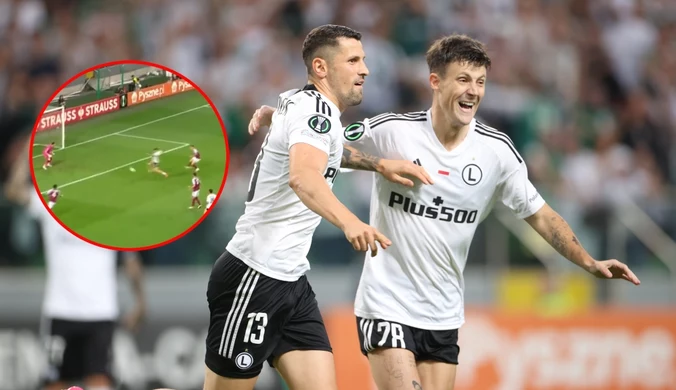 Huraganowy początek w Warszawie. Legia błyskawicznie napoczęła Aston Villę [WIDEO]