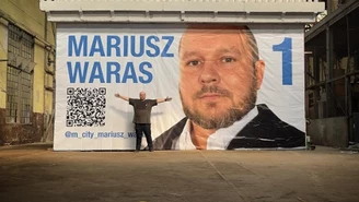 "Niekandydat" do Sejmu wywiesił plakaty. Jego twarz zna cały Gdańsk