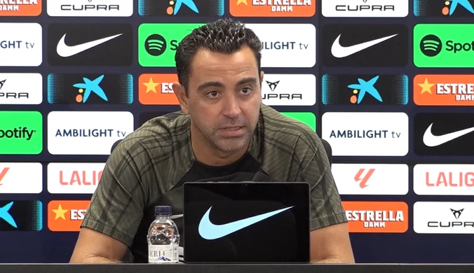 Xavi został zapytany o swoją przyszłość w Barcelonie. „Presja jest ogromna”. WIDEO