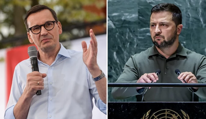 Morawiecki reaguje na słowa Zełenskiego: Nigdy więcej nie obrażaj Polaków