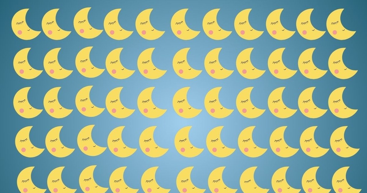 Znajdź niepasujący księżyc. W 5 sekund zrobią to tylko nieliczni