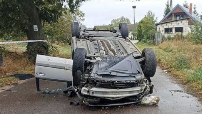Wypadek w Warmińsko-Mazurskiem. Trzy osoby w szpitalu