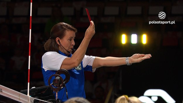 Vital Heynen został ukarany czerwoną kartą podczas meczu kwalifikacji igrzysk olimpijskich siatkarek Niemcy - USA.

