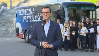 PiSbus rusza w Polskę. Premier Morawiecki podał cel objazdu