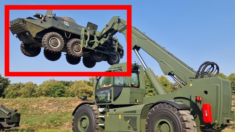 Armia Litwy zbroi się w obliczu wojny w Ukrainie. Właśnie na stanie pojawił się sprzęt, który z dziecinną łatwością może przenosić ciężkie transportery opancerzone.