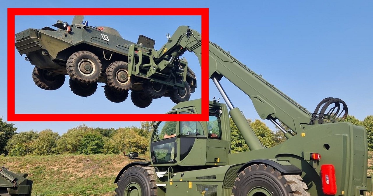 Armia Litwy zbroi się w obliczu wojny w Ukrainie. Właśnie na stanie pojawił się sprzęt, który z dziecinną łatwością może przenosić ciężkie transportery opancerzone.