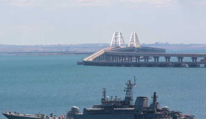 Potężna eksplozja na Krymie. "Most Krymski na krótko zatrzymany"