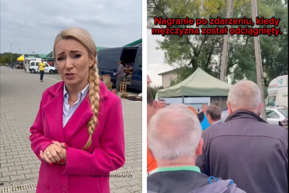 Trzy lata więzienia grożą 55-letniemu mężczyźnie, który zaatakował posłankę KO Martę Wcisło w Opolu Lubelskim w poniedziałek. Mężczyzna usłyszał dwa zarzuty.