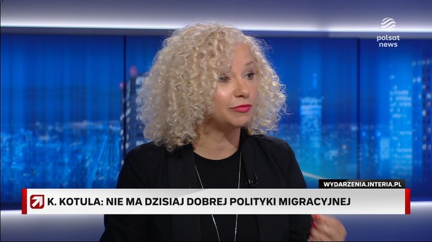 Bogdan Rymanowski zapytał o politykę zagraniczną i sposoby na rozwiązanie problemu migracji. Katarzyna Kotula mówiła o "hipokryzji" rządzących. Wskazała na zaporę na granicy. - Wiemy dzisiaj, że w MSZ powstał jakiś układ mafijno-korupcyjny, w który byli zaangażowani ludzie PiS, wiceminister Wawrzyk - powiedziała.- My od miesięcy mówimy to samo. Mamy dobry plan (...), politykę uchylonych drzwi. To jest system kanadyjski, oparty na trzech filarach. To filar bezpieczeństwa, weryfikacji i integracji. Kanada rok do roku jest wstanie określić jakich pracowników potrzebuje - zaznaczyła Kotula.