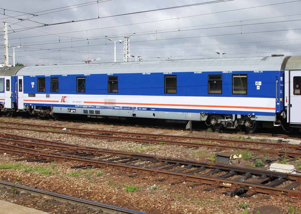 Jeden z wagonów sypialnych PKP Intercity