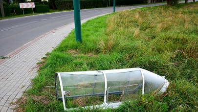 Groźny incydent w Krośnie. Od samolotu oderwała się osłona kabiny pilota