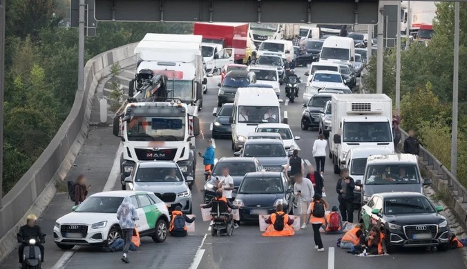 Klimatyczny aktywiści sparaliżowali Berlin. Zablokowali miejską autostradę