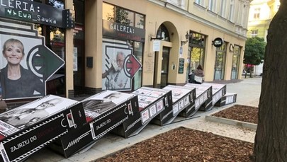 Szczecin: Zniszczona wystawa prac znanego rysownika