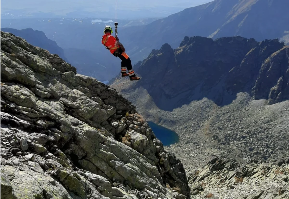 Tragedia w słowackich Tatrach. Zginął tam 38-letni turysta z Polski.