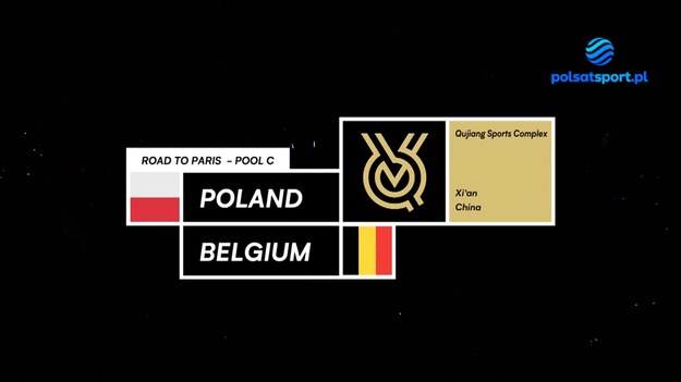 Skrót meczu Polska - Belgia 3:2 (23:25, 25:20, 25:16, 21:25, 17:15) w turnieju kwalifikacyjnym do Igrzysk Olimpijskich 2024.

