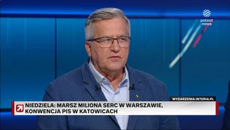 Komorowski w "Prezydenci i Premierzy": PiS boi się "ulicy"