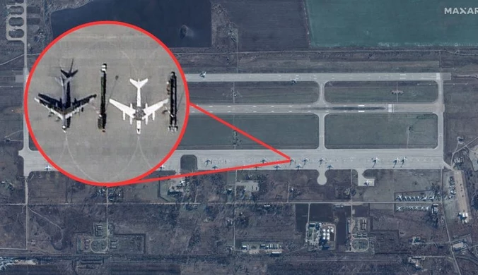 Fałszywe samoloty na lotnisku w Engels. Rosjanie chcą zmylić Ukraińców
