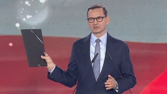 Morawiecki wyciągnął "teczkę Tuska". Wskazał na "wyrzut sumienia" PO