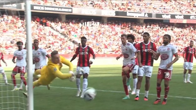 Skrót meczu  OGC Nice - Stade Brestois 0-0. 