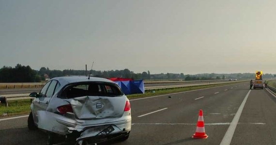 Do tragedii doszło nad ranem na autostradzie A4 między węzłami Łańcut - Przeworsk na Podkarpaciu. Pasażerkę auta, która po wypadku wyszła z pojazdu, śmiertelnie potrącił inny samochód osobowy. 
